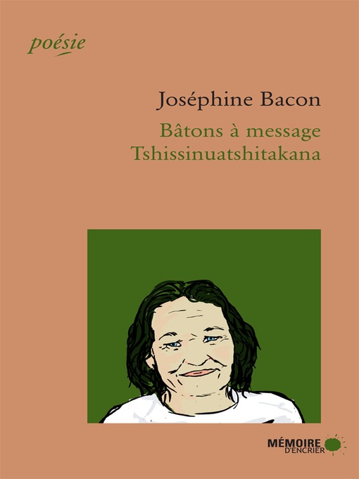 Title details for Bâtons à message by Joséphine Bacon - Available